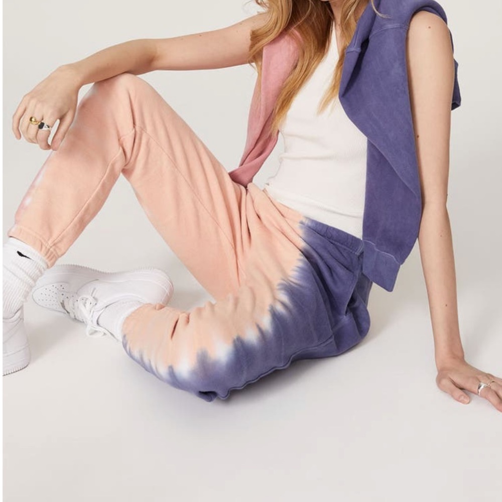 Spiritual Gangster Laguna Sweatpant in Tri Desert Tie Dye - Picture 4 of 11